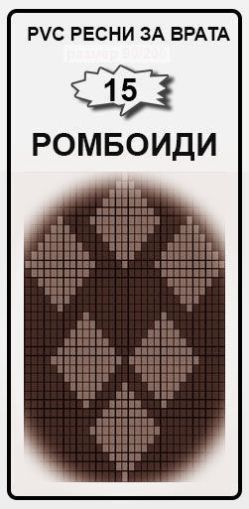 РЕСНИ ЗА ВРАТА PVC